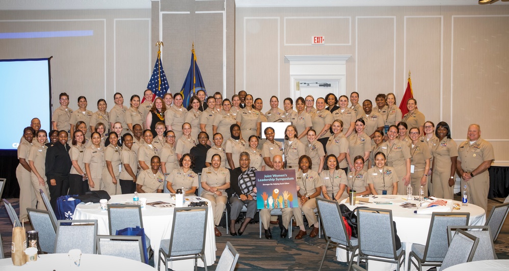 Joint Women's Leadership Symposium - Navy Group Photo