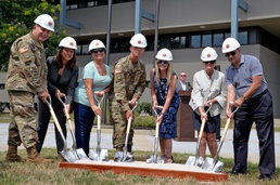 Groundbreaking at New York National Guard headquarters