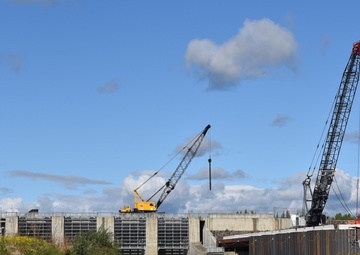 Moose Creek Dam at the Chena River Lakes Flood Control Project