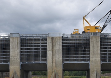 Moose Creek Dam at the Chena River Lakes Flood Control Project