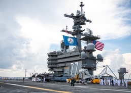 USS George H.W. Bush Departs for Deployment