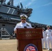 USS George H.W. Bush/CSG-10 Holds Press Conference