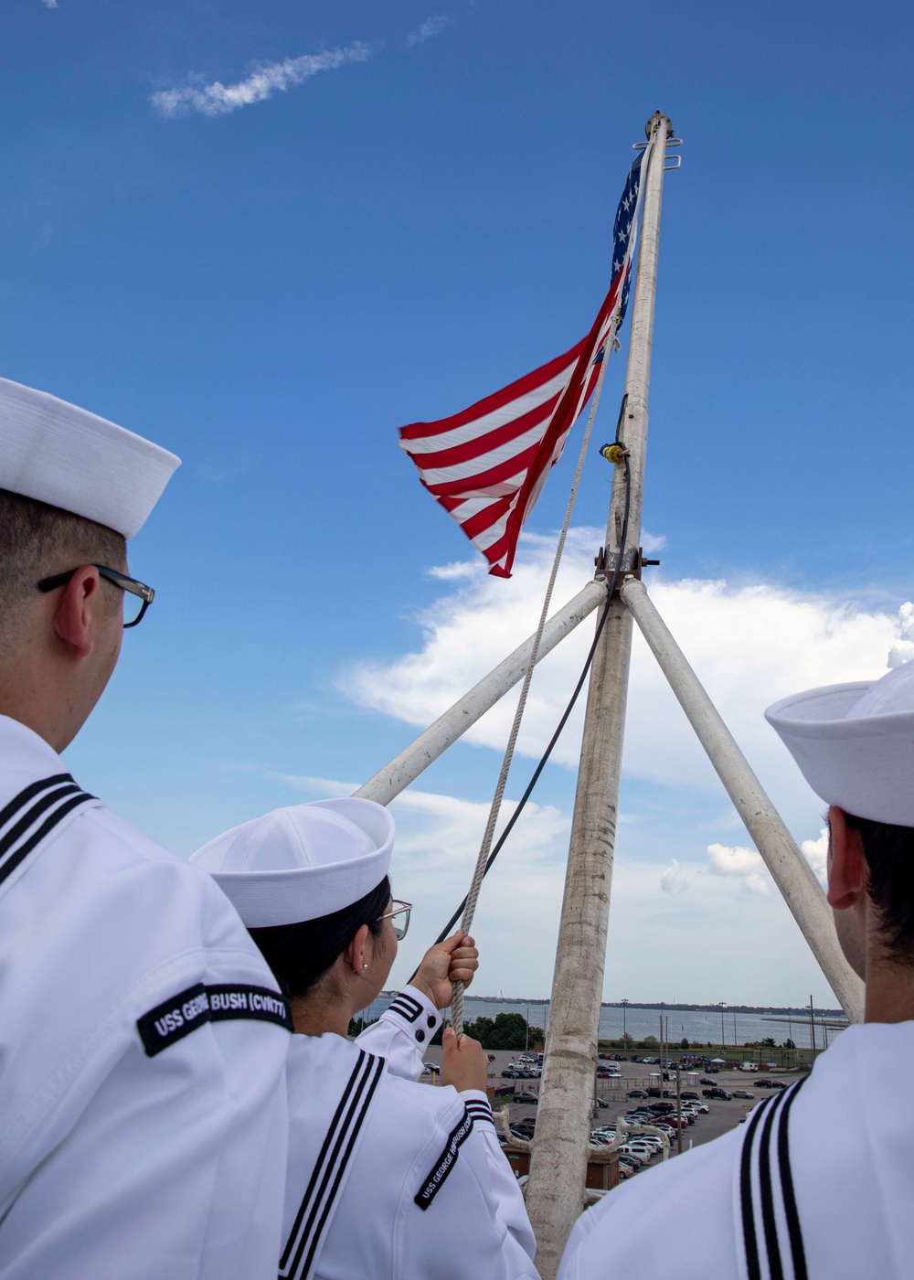 USS George H.W. Bush Departs for Deployment