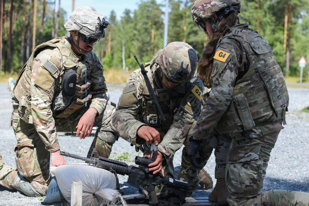 U.S. Army Europe and Africa Best Squad Competition 2022
