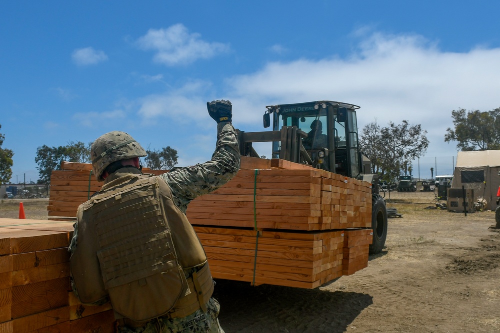 Naval Mobile Construction Battalion 18 Holds Field Training Exercise