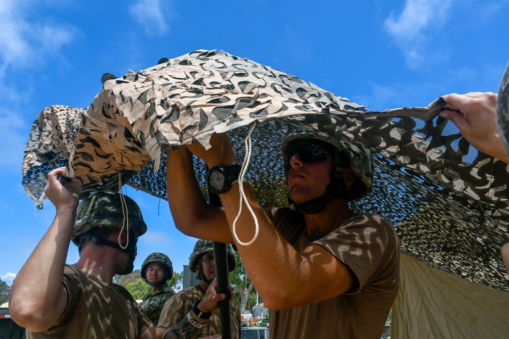 Naval Mobile Construction Battalion 18 Holds Field Training Exercise