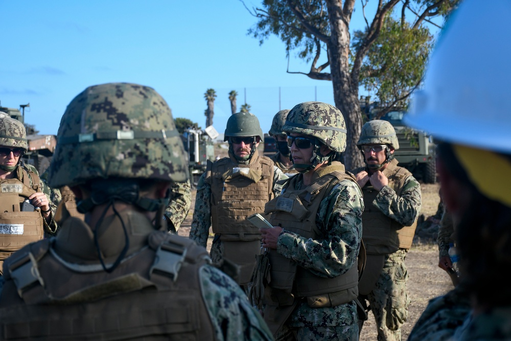 Naval Mobile Construction Battalion 18 Holds Field Training Exercise