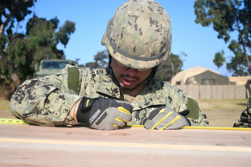 Naval Mobile Construction Battalion 18 Holds Field Training Exercise