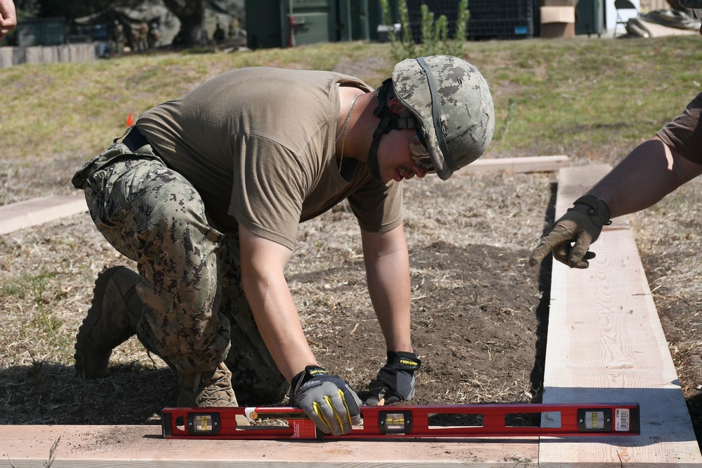 Naval Mobile Construction Battalion 18 Holds Field Training Exercise