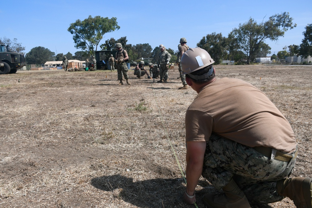 Naval Mobile Construction Battalion 18 Holds Field Training Exercise