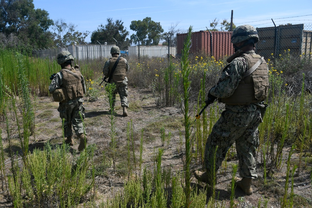 Naval Mobile Construction Battalion 18 Holds Field Training Exercise