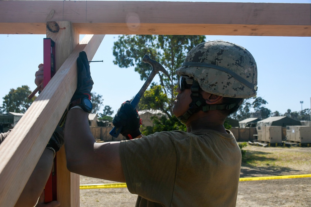 Naval Mobile Construction Battalion 18 Holds Field Training Exercise