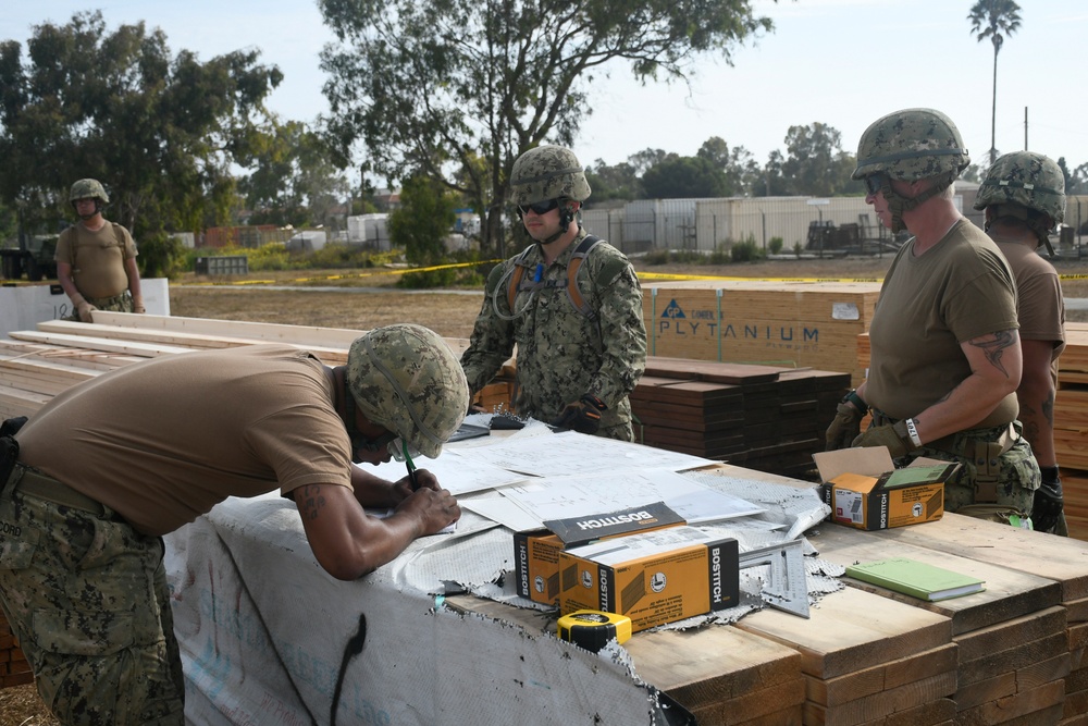 Naval Mobile Construction Battalion 18 Holds Field Training Exercise