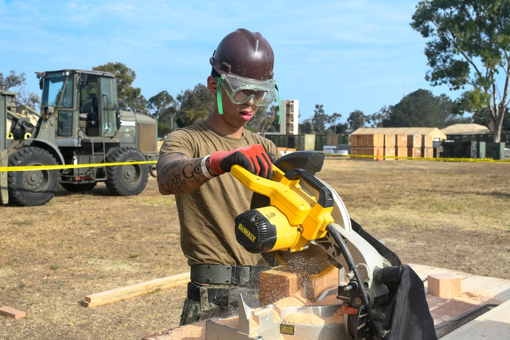 Naval Mobile Construction Battalion 18 Holds Field Training Exercise