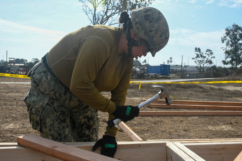 Naval Mobile Construction Battalion 18 Holds Field Training Exercise