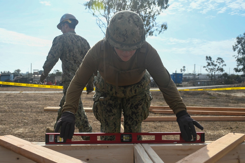 Naval Mobile Construction Battalion 18 Holds Field Training Exercise