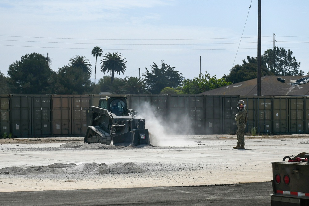 Naval Mobile Construction Battalion 18 Holds Field Training Exercise