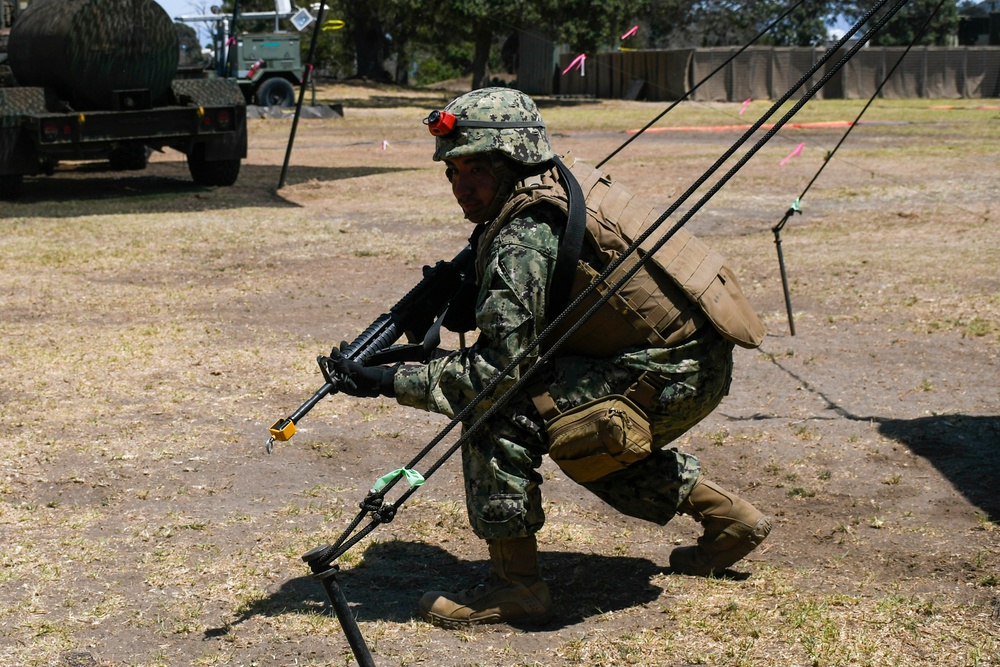 Naval Mobile Construction Battalion 18 Holds Field Training Exercise