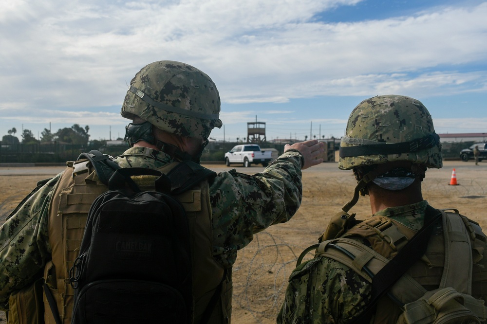 Naval Mobile Construction Battalion 18 Holds Field Training Exercise