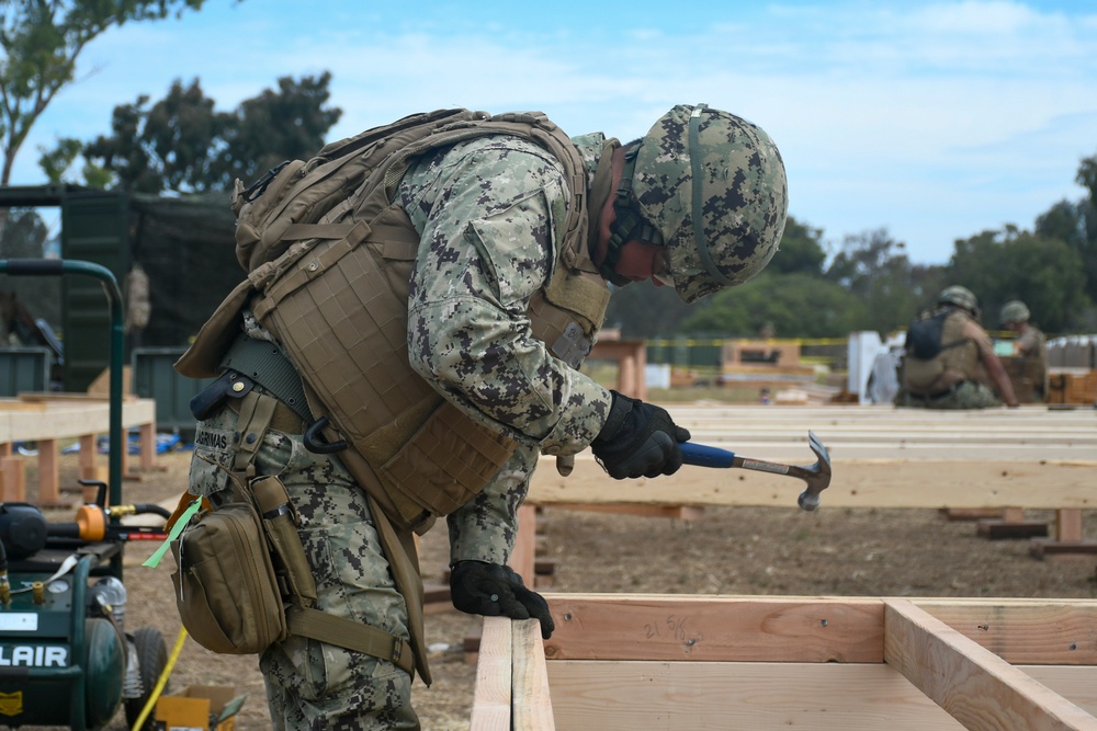 Naval Mobile Construction Battalion 18 Holds Field Training Exercise