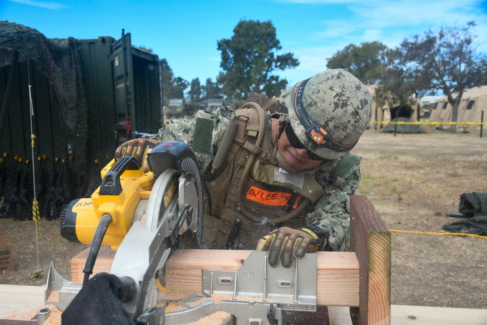 Naval Mobile Construction Battalion 18 Holds Field Training Exercise