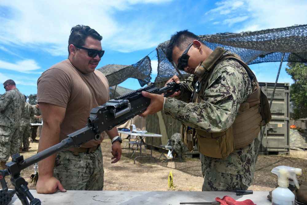 Naval Mobile Construction Battalion 18 Holds Field Training Exercise