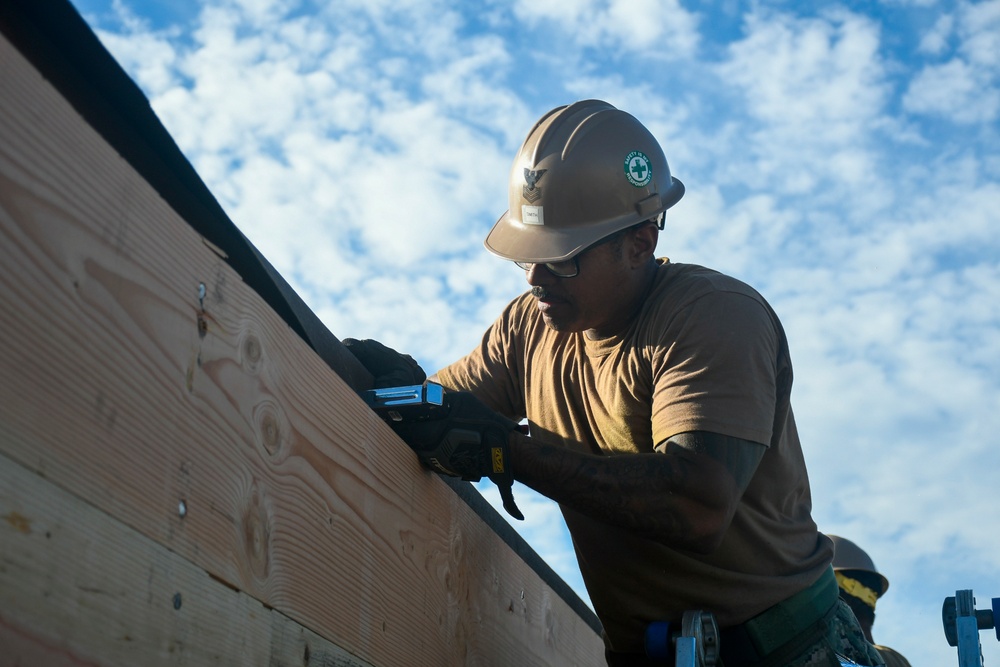 Naval Mobile Construction Battalion 18 Holds Field Training Exercise