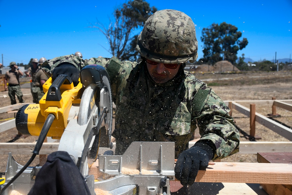 Naval Mobile Construction Battalion 18 Holds Field Training Exercise