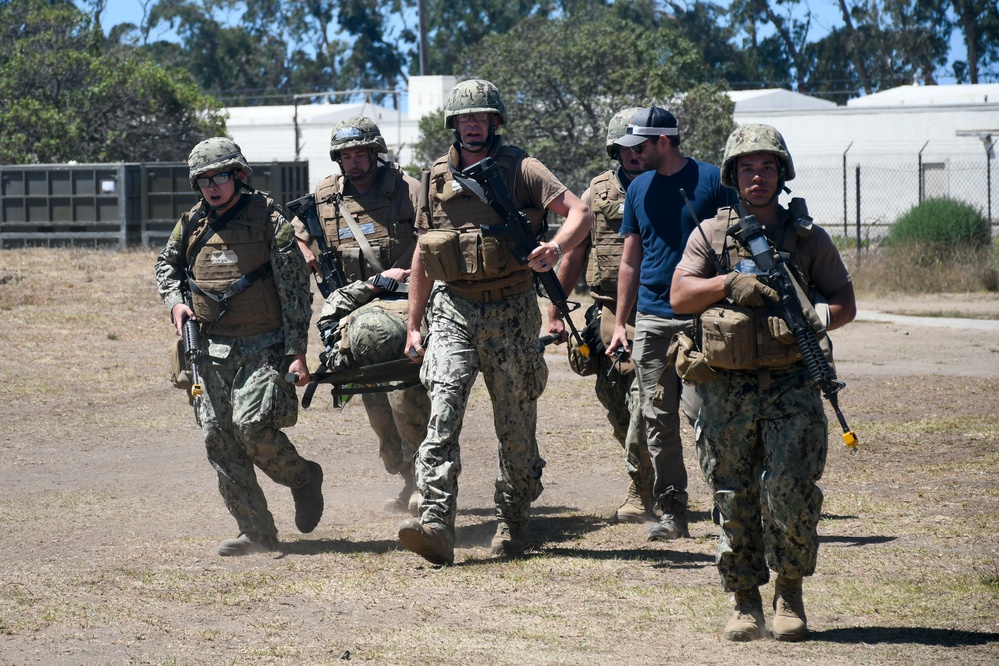 Naval Mobile Construction Battalion 18 Holds Field Training Exercise