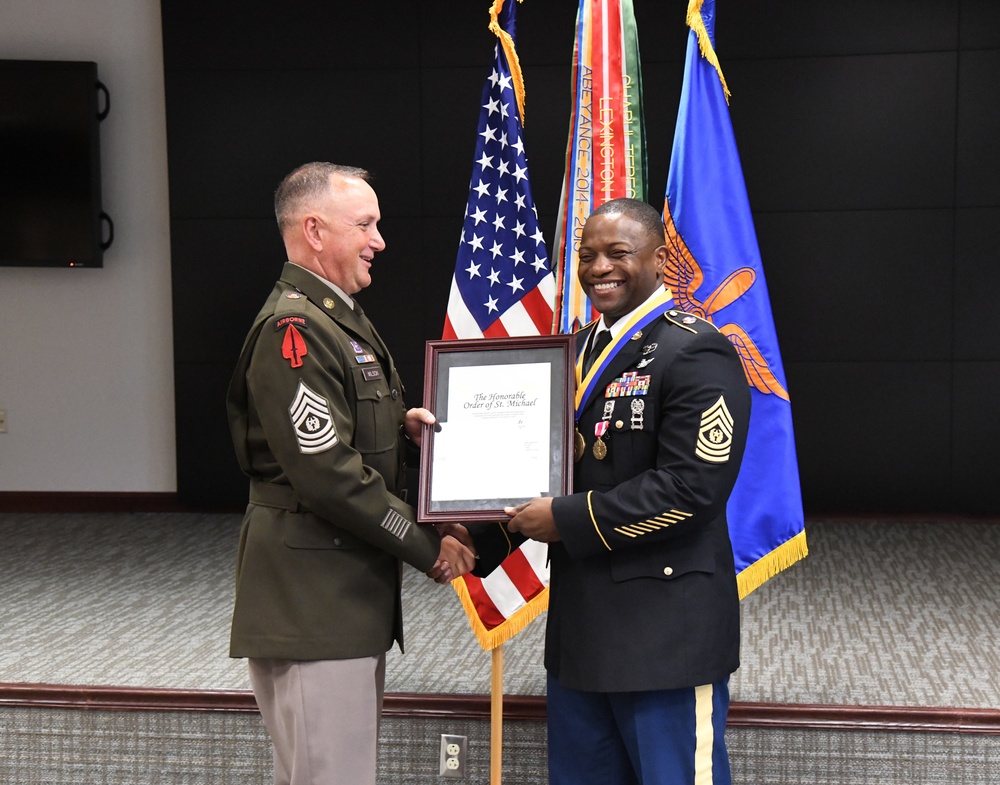 CSM Evans Order of St. Michael Award