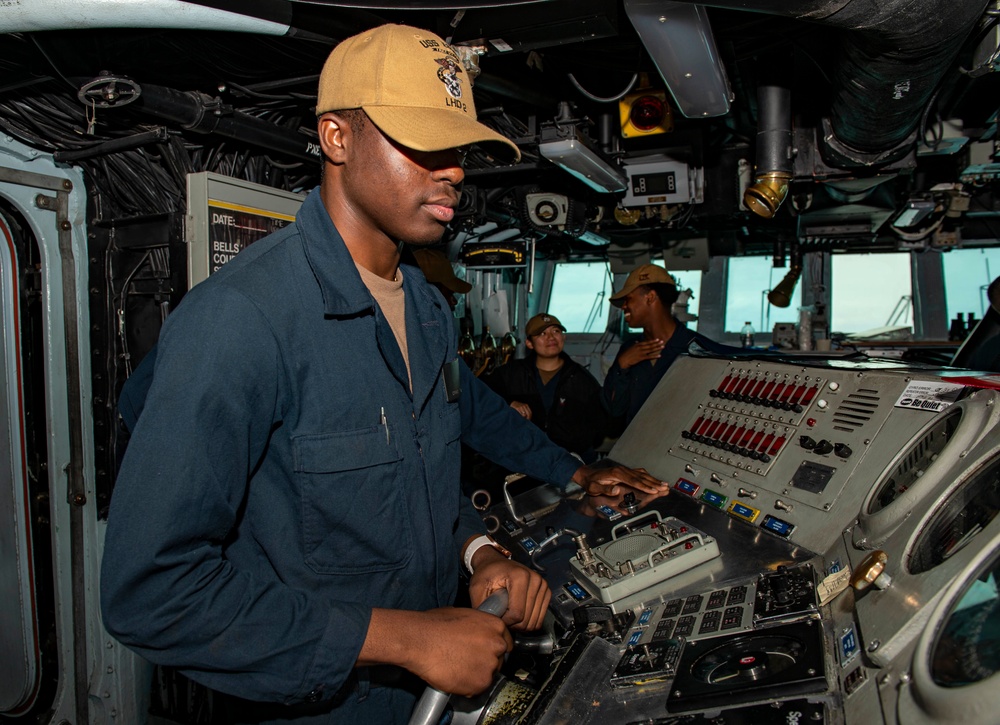 USS Essex Underway Operations