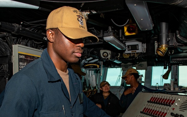 USS Essex Underway Operations