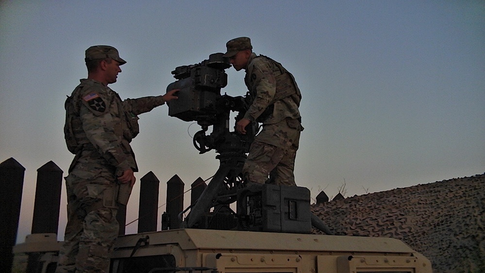 Texas Military Department Guards the Border