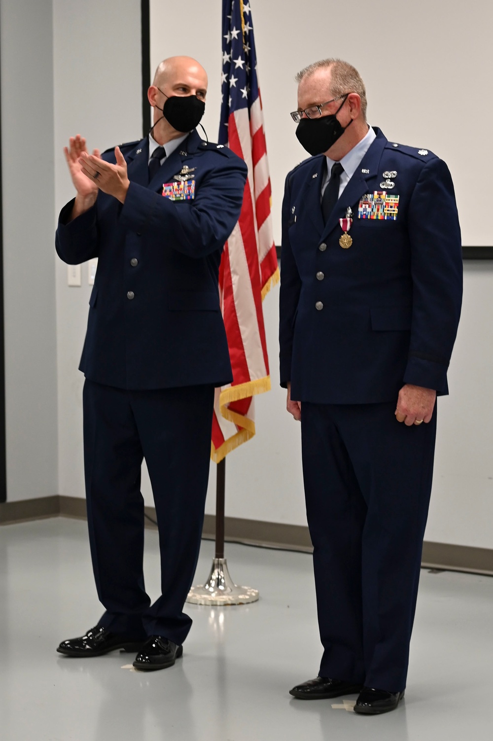 72nd Aerial Port Squadron commander retires