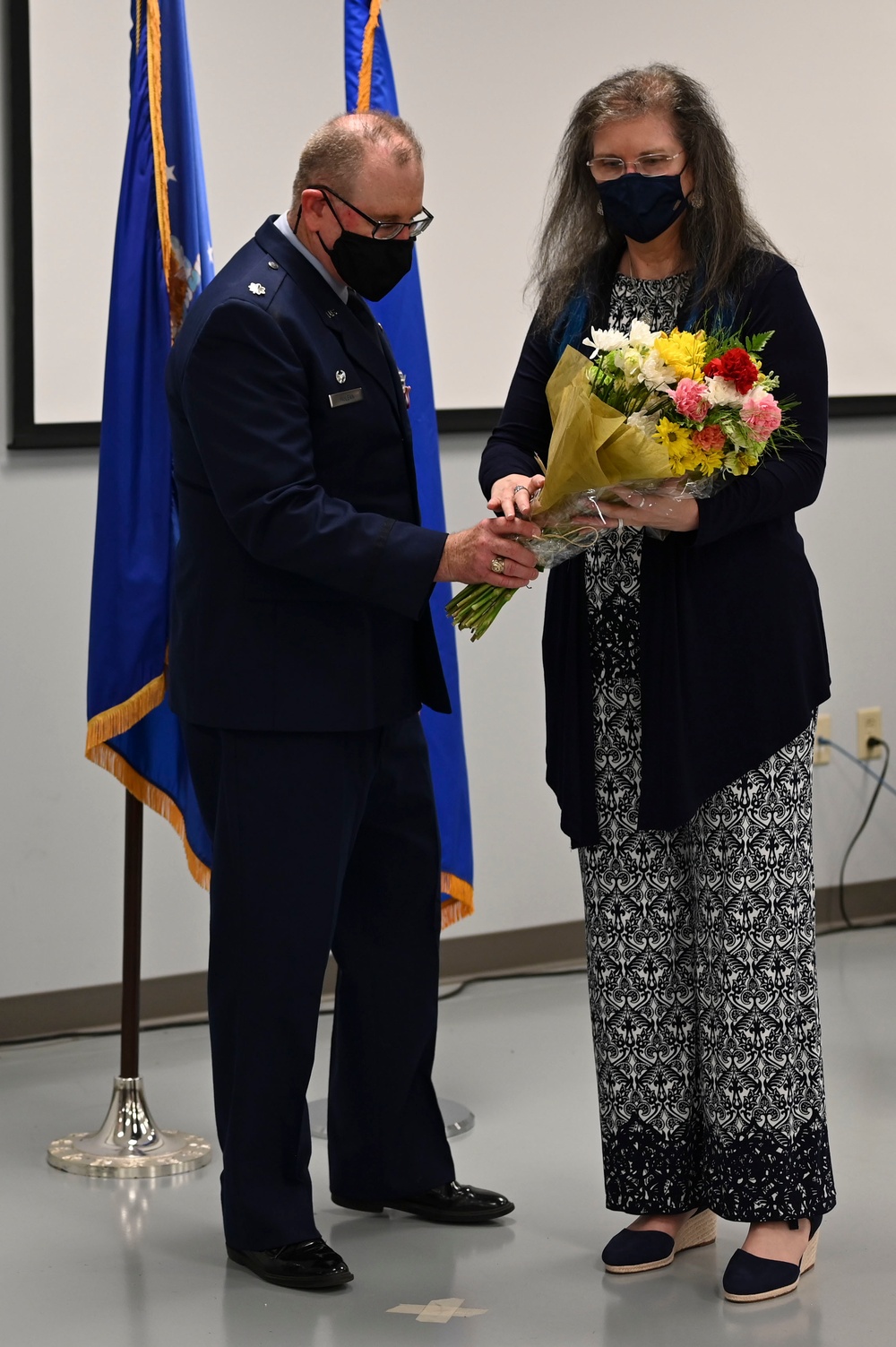 72nd Aerial Port Squadron commander retires