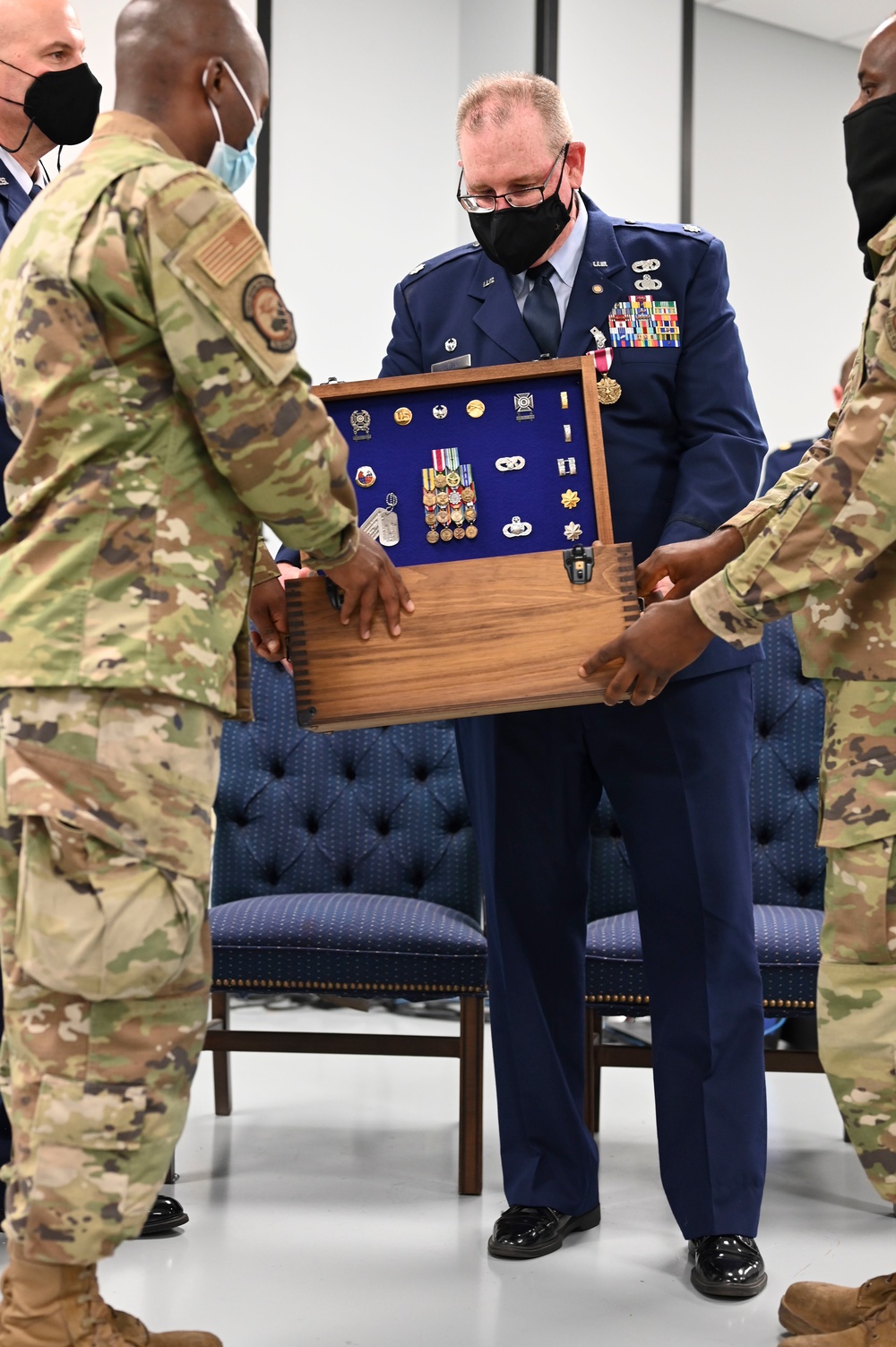 72nd Aerial Port Squadron commander retires