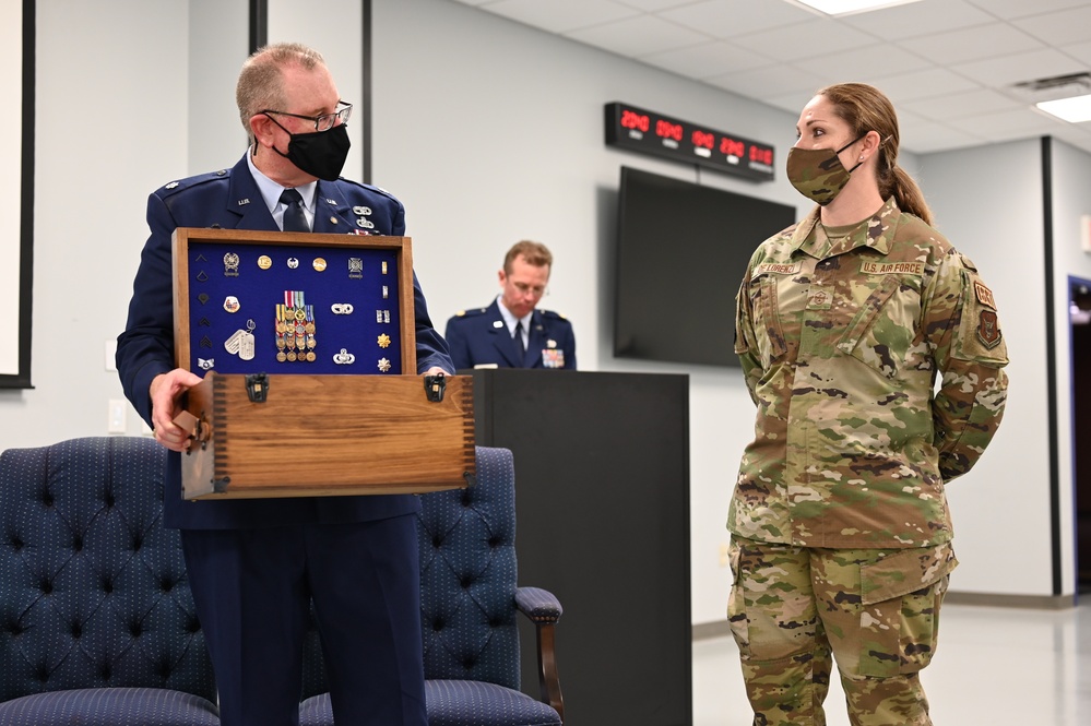 72nd Aerial Port Squadron commander retires