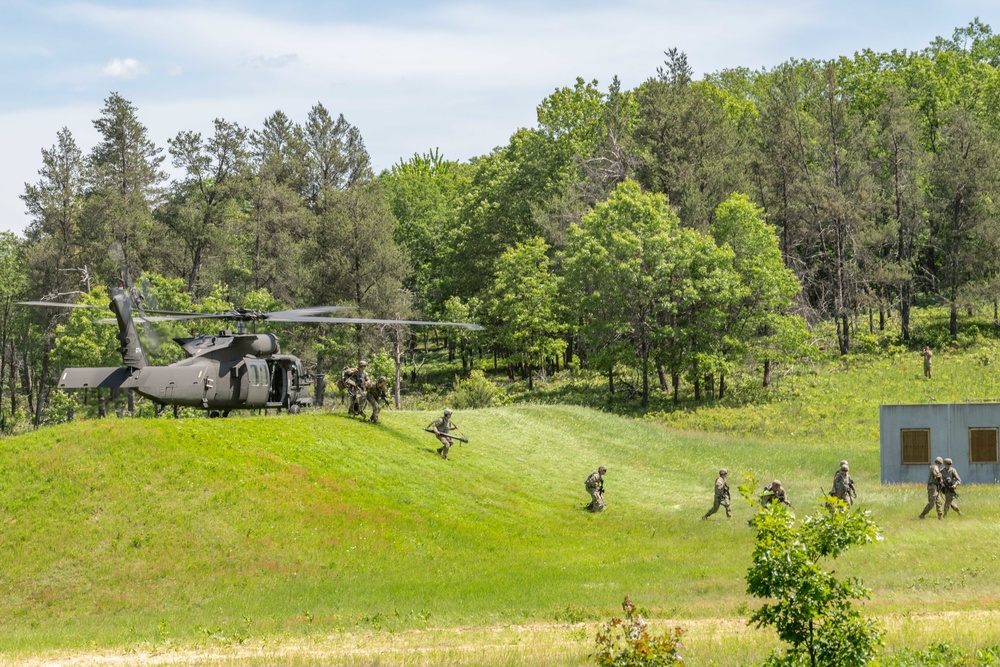 Air Assault Training at Fort McCoy