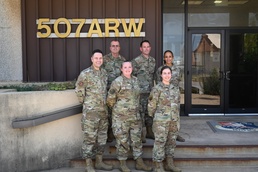 AFRC Public Affairs CEM visits Tinker AFB