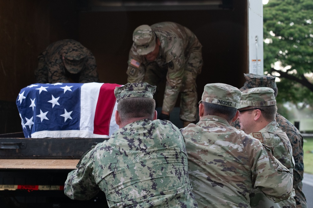 Defense POW/MIA Accounting Agency Disinterment August 11, 2022