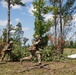 British Army 7 Rifles sprint toward smoke grenade cover at Northern Strike