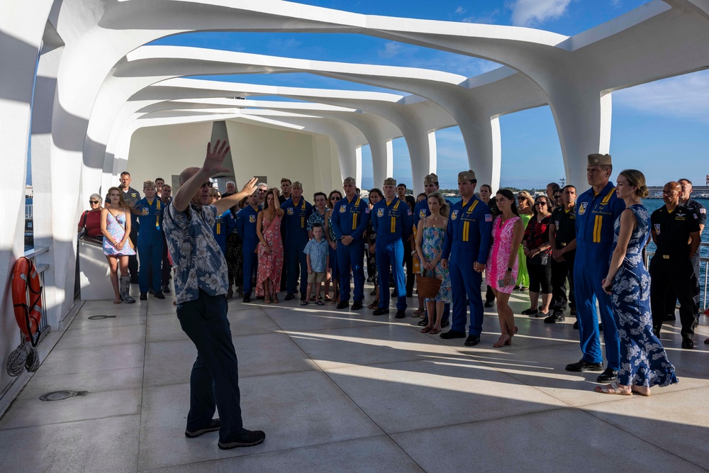 Blue Angels Tour Pearl Harbor, Arizona Memorial
