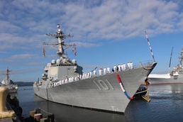 USS Gridley Returns to Home Port