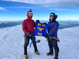 Reaching The Top: Air National Guard members reach goal of summiting Mt. Rainier