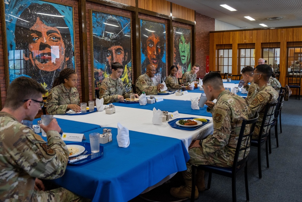 CSAF visits Kadena Air Base