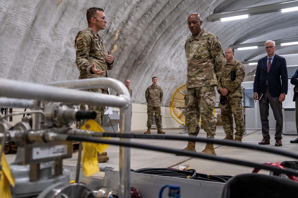 CSAF visits Kadena Air Base