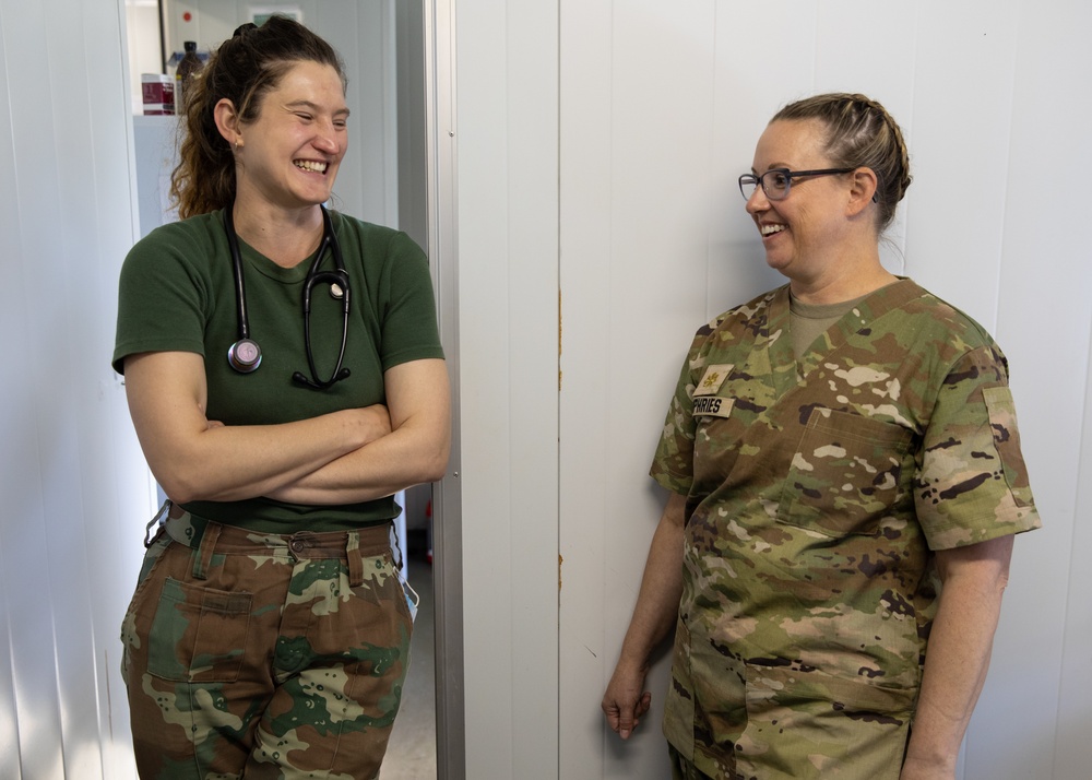Civil Affairs veterinarian participates in Exercise Shared Accord 22' in South Africa