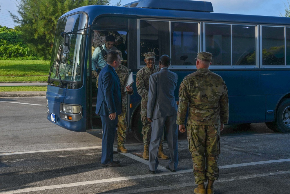 CSAF Visits Kadena Air Base