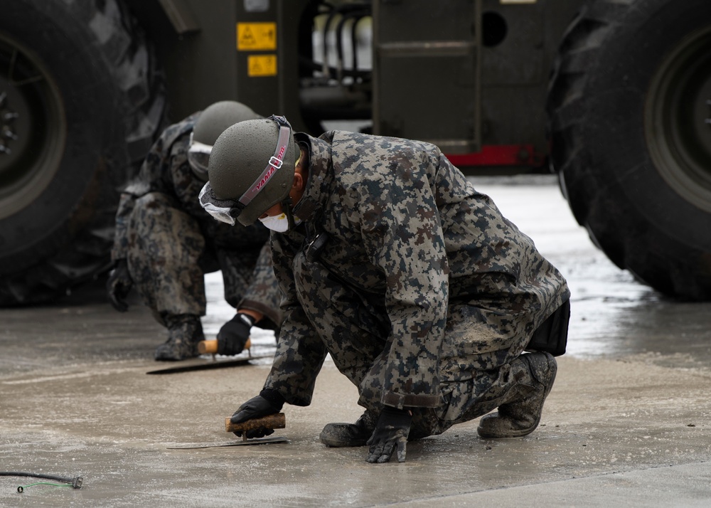 Bilateral runway repair enhances partnerships