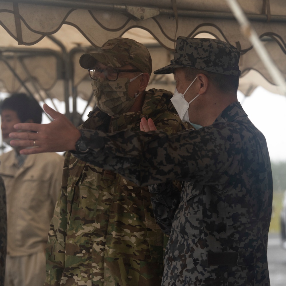 Bilateral runway repair enhances partnerships